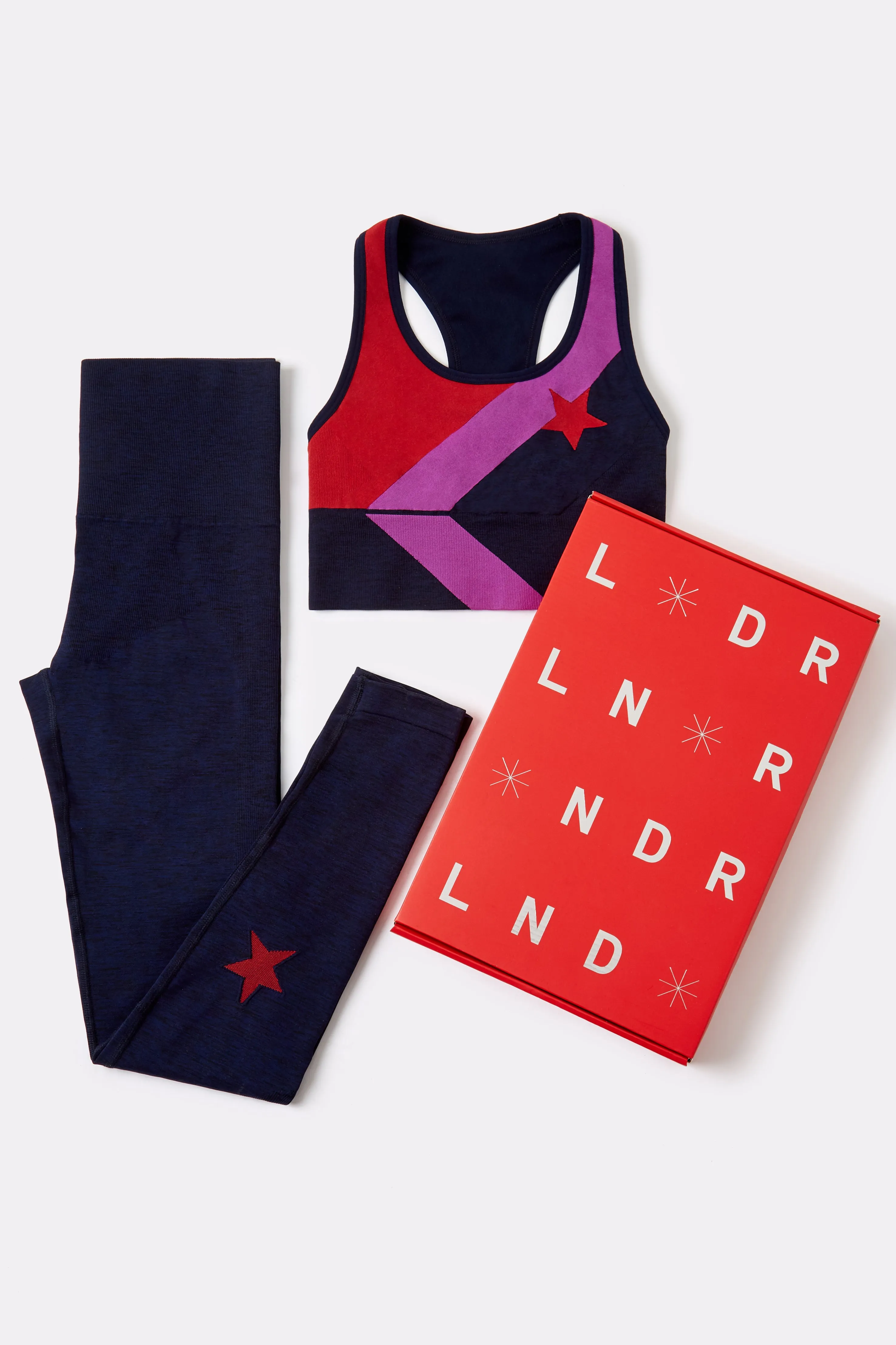 *限量版* Sports Bra & Leggings - Navy marl