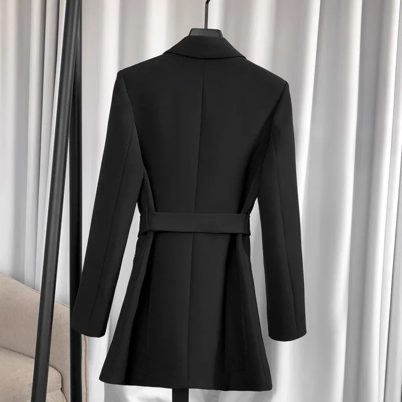 2023 New Style Chic Suit Formal Suit Jacket Women Black    S3471