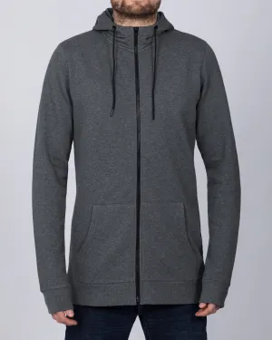 2t Zip Up Tall Active Hoodie (charcoal)