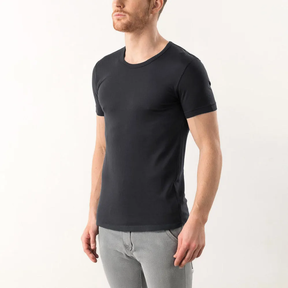 Active TENCEL™ Lyocell Pique Knit Round Neck Tee