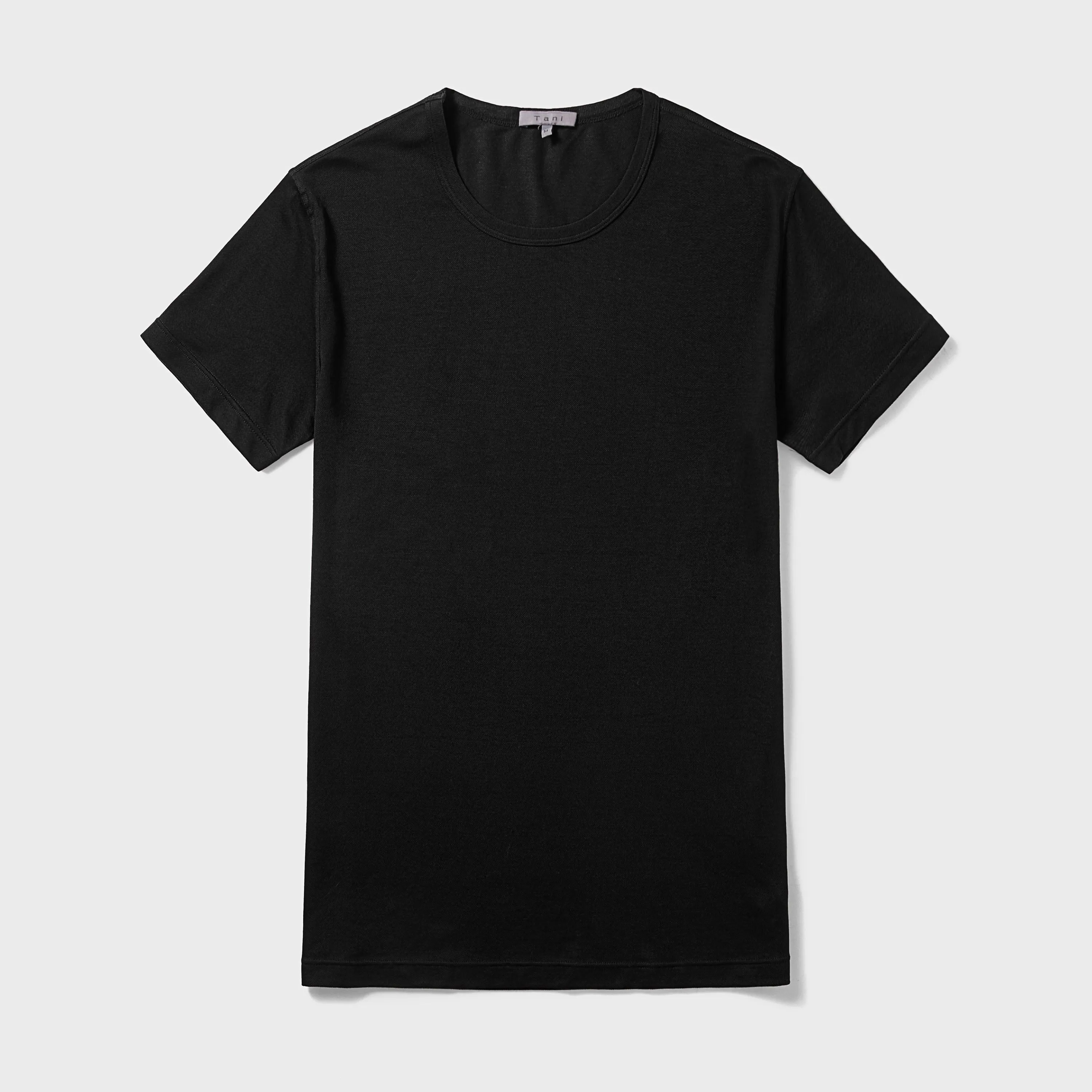 Active TENCEL™ Lyocell Pique Knit Round Neck Tee