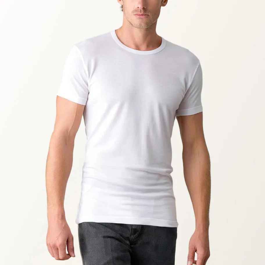 Active TENCEL™ Lyocell Pique Knit Round Neck Tee