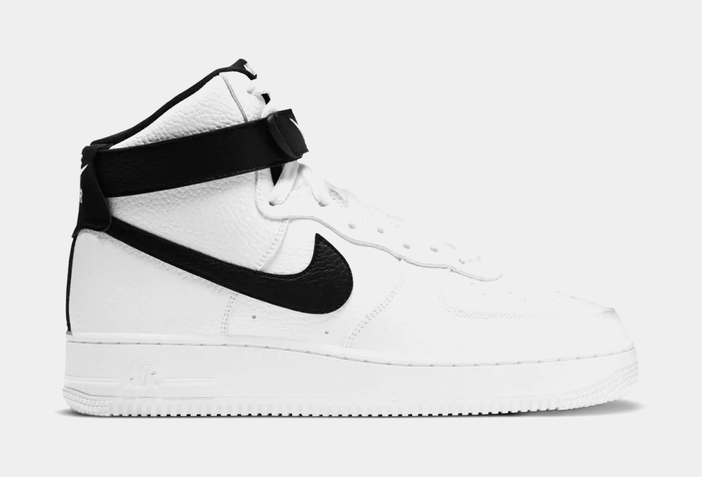 Air Force 1 '07 High Mens Basketball Shoes (White/Black)