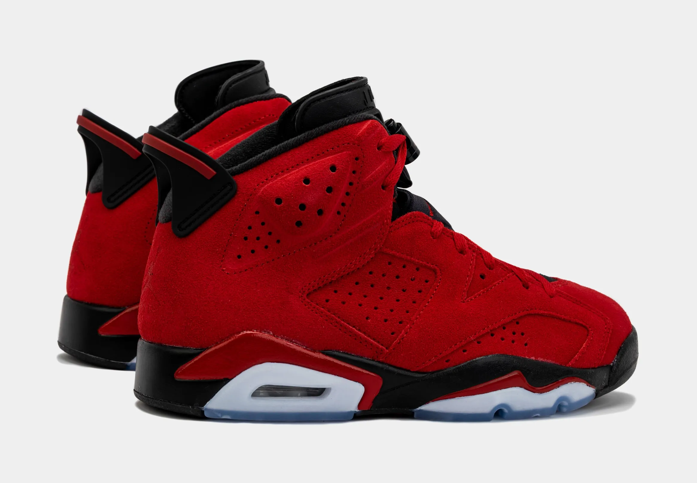 Air Jordan 6 Retro Toro Bravo Mens Lifestyle Shoes (Red/Black)