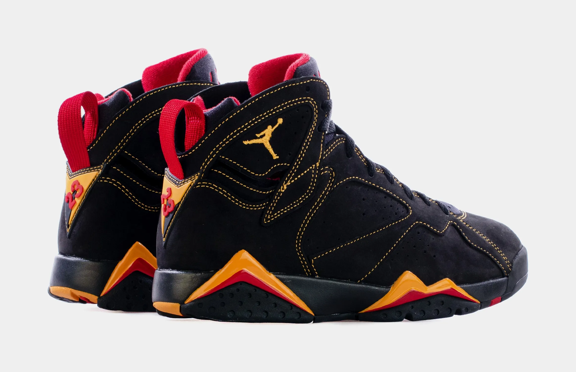 Air Jordan 7 Retro Citrus Mens Lifestyle Shoes (Black) Free Shipping