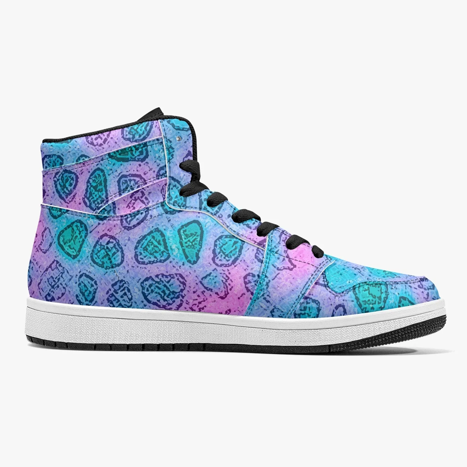 Almost Blue - Macr.in II (High-Top Leather Sneakers)