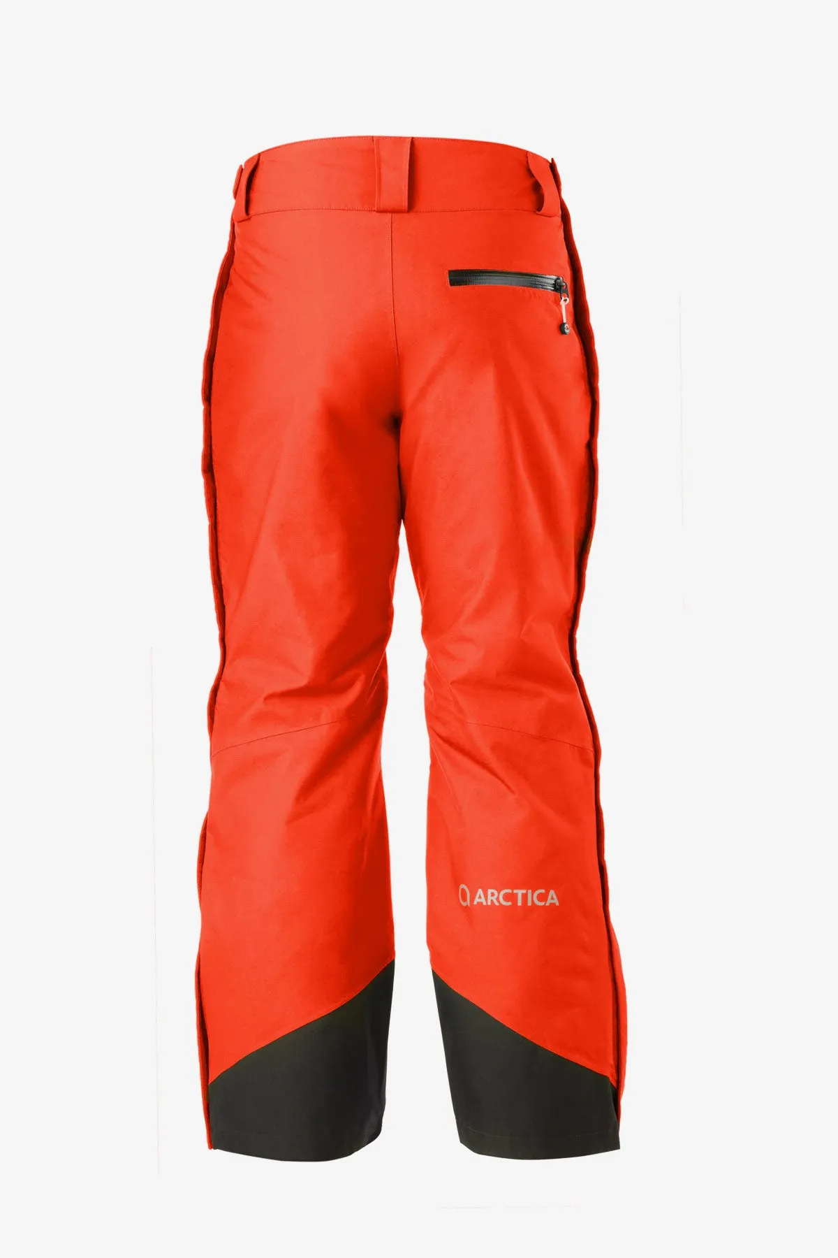 Arctica Side Zip Kids Snow Pants 2.0 - Tangerine (Size 8/9 left)