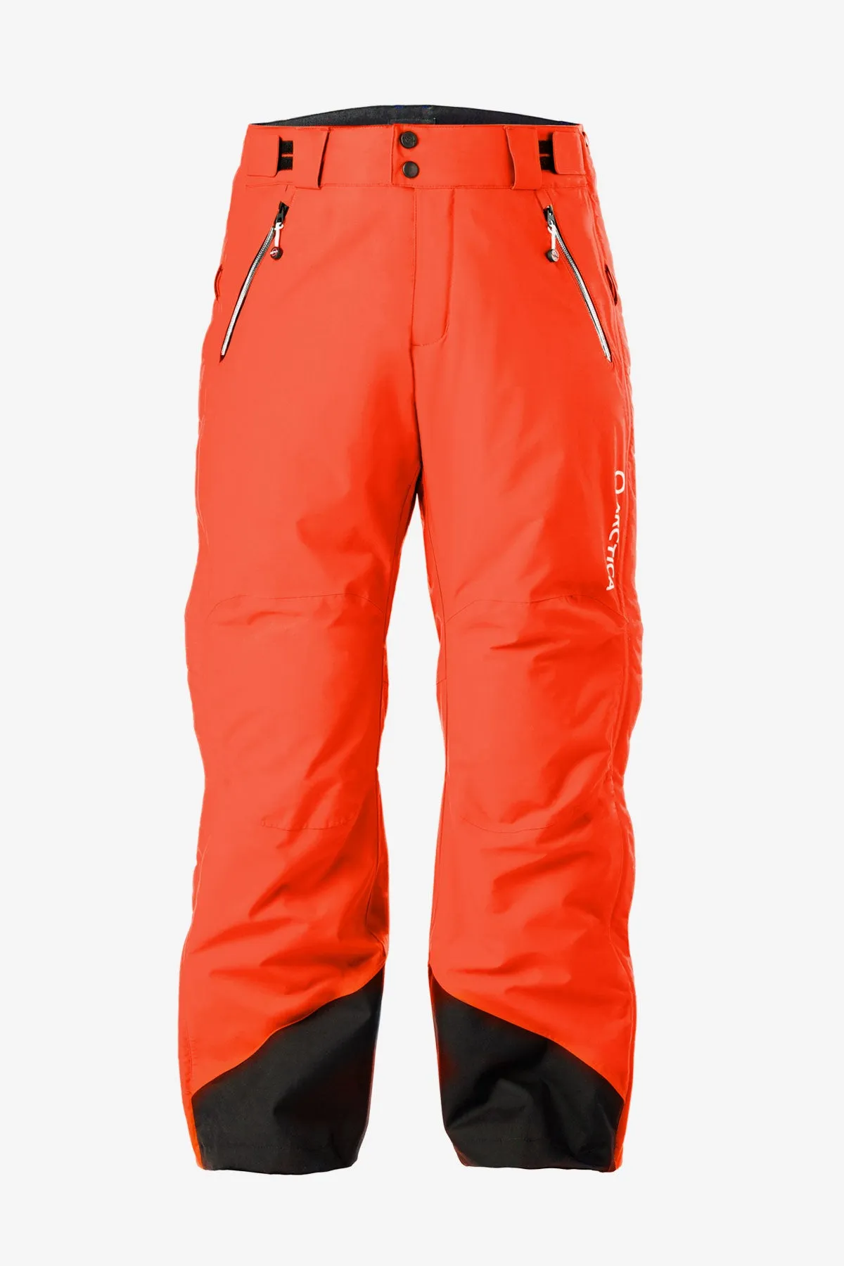 Arctica Side Zip Kids Snow Pants 2.0 - Tangerine (Size 8/9 left)