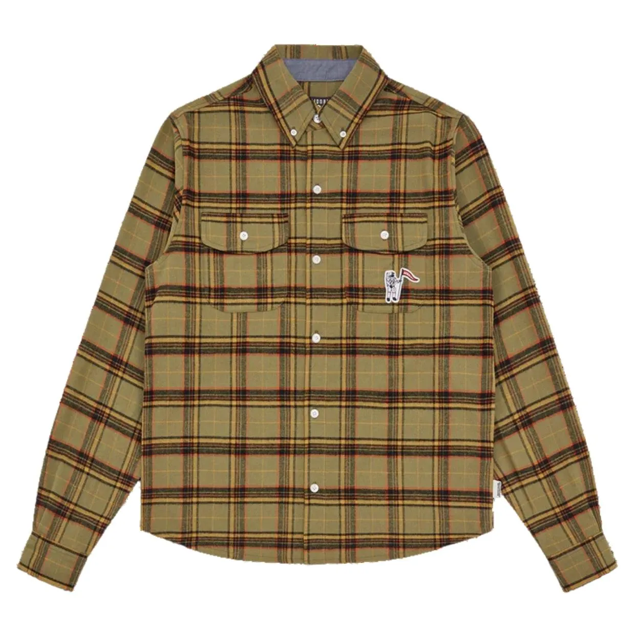 Billionaire Boys Club Green Check Shirt