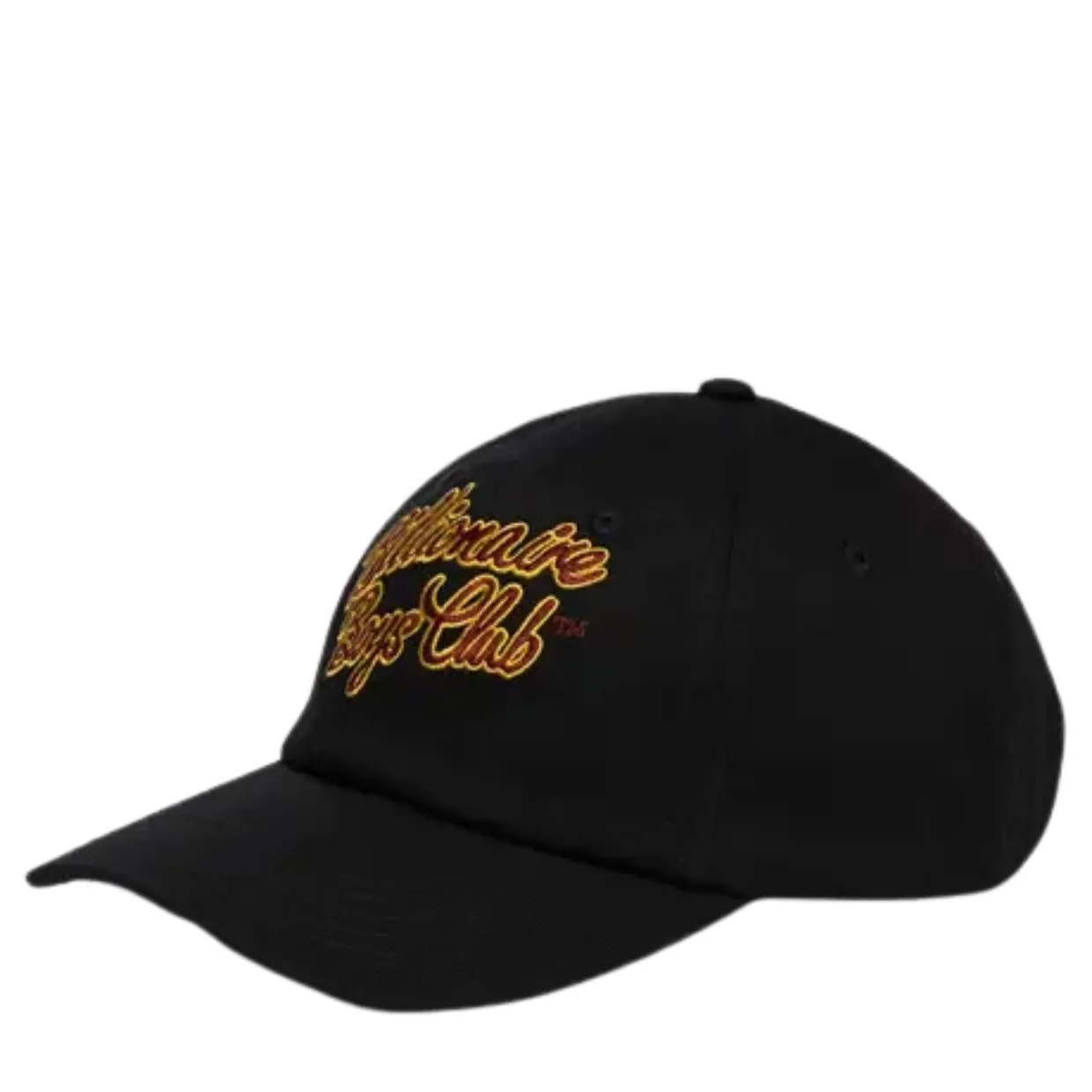 Billionaire Boys Club Script Logo Embroidered Black Cap