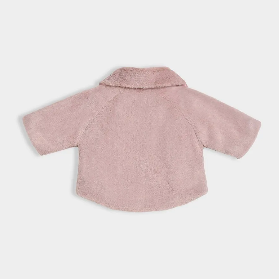 Bonjour Fuchsia Solid Jacket