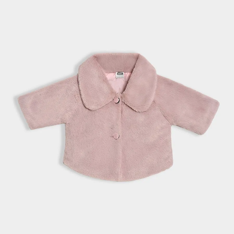 Bonjour Fuchsia Solid Jacket