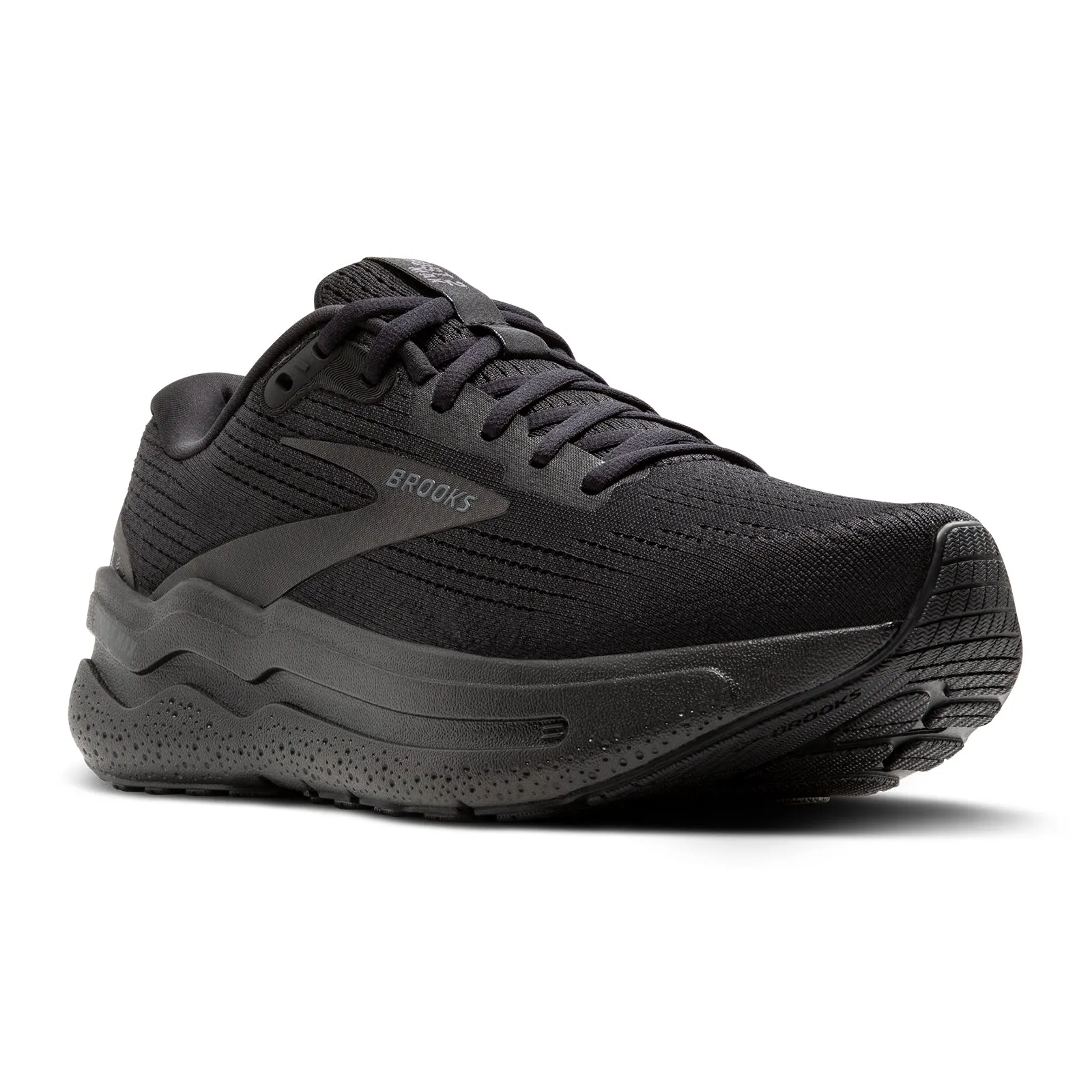 Brooks Ghost Max 2 Running Shoe (Men) - Black/Black/Ebony