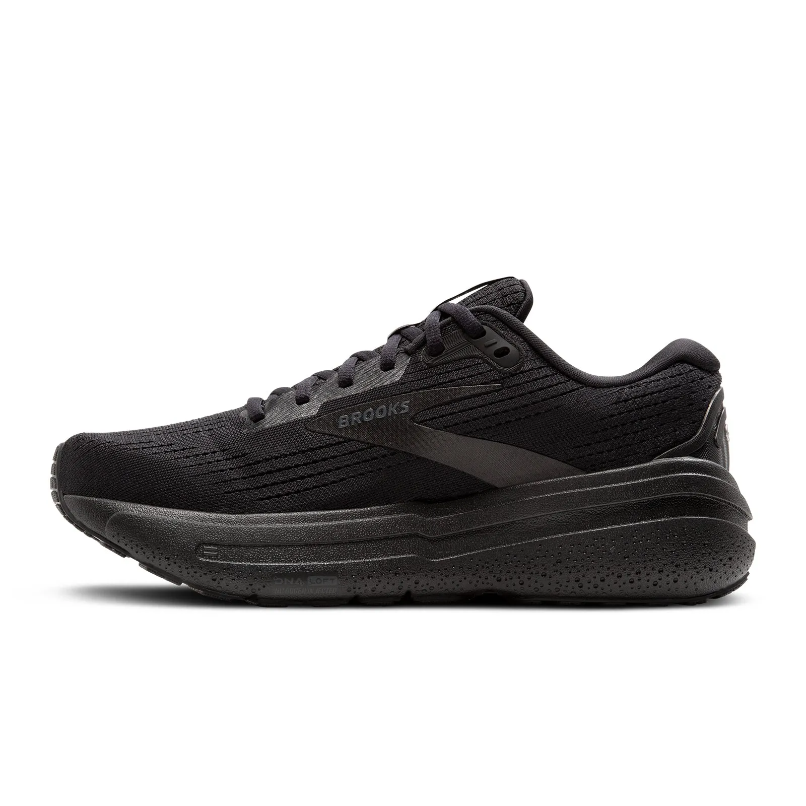 Brooks Ghost Max 2 Running Shoe (Men) - Black/Black/Ebony