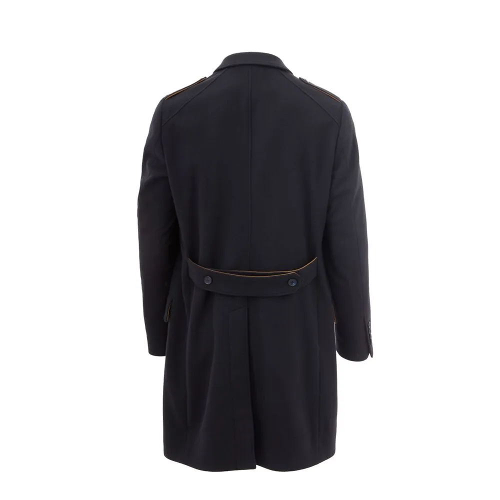 Dolce & Gabbana Elegant Blue Wool Jacket for Men