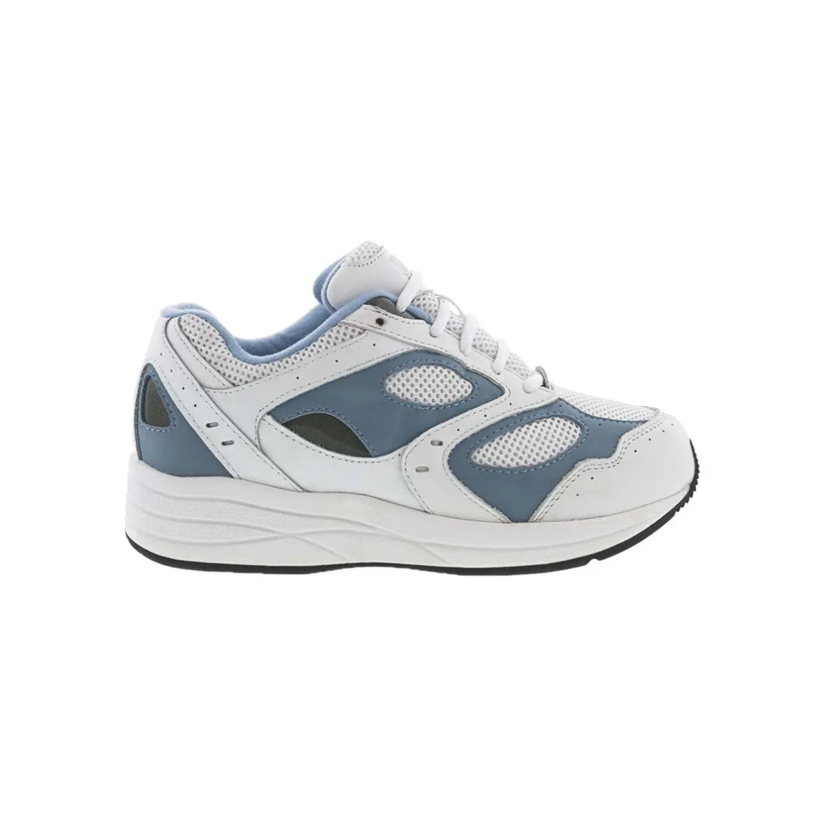 Drew Flare Women Athletic Shoes In White/blue Combo