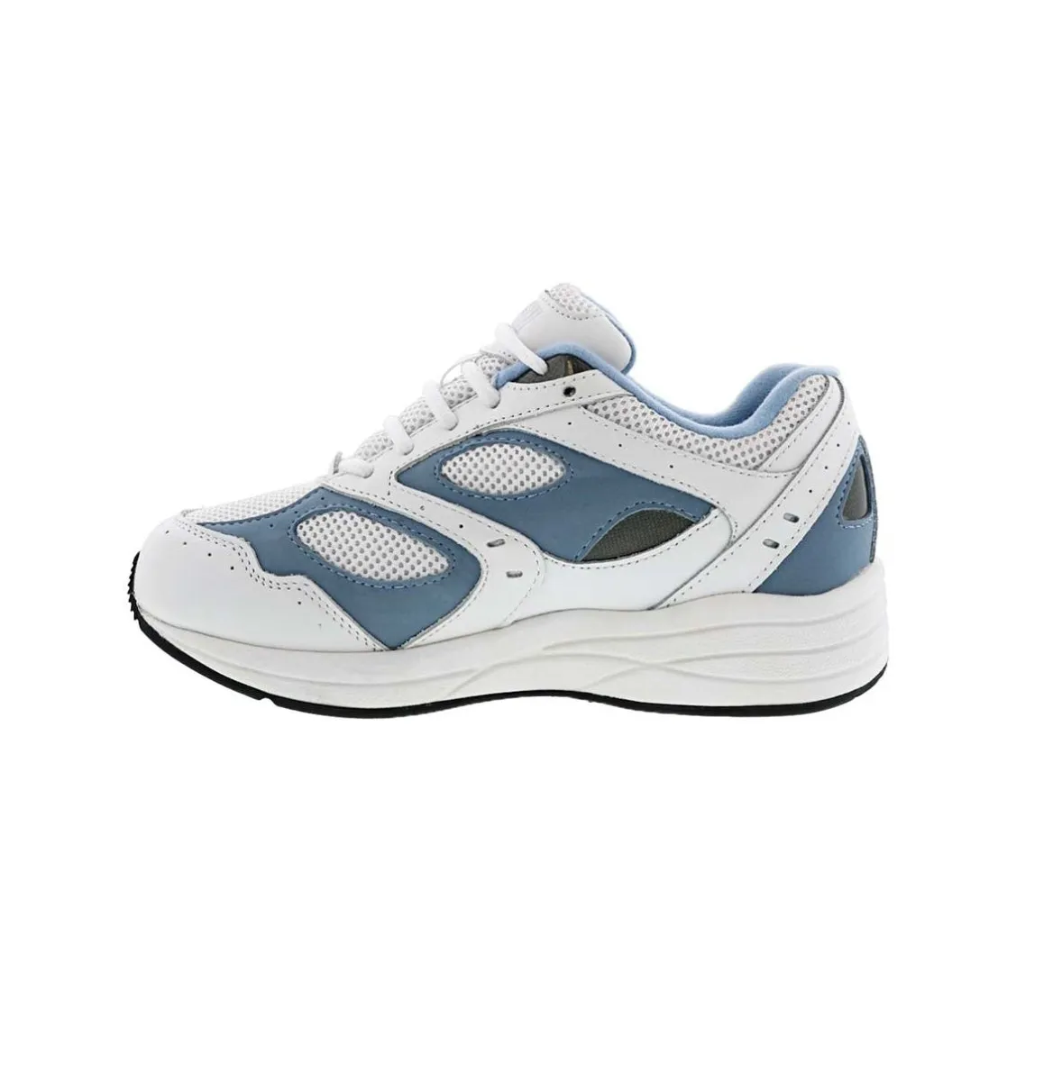 Drew Flare Women Athletic Shoes In White/blue Combo