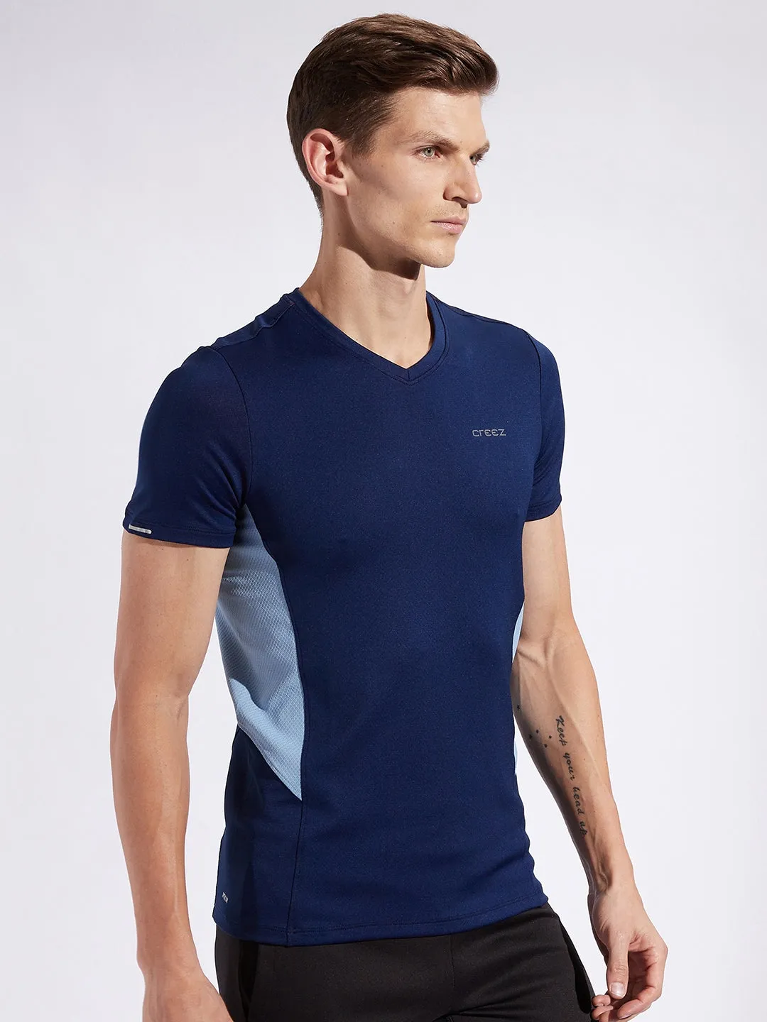 Dual Tone Stretchable T-shirt 1