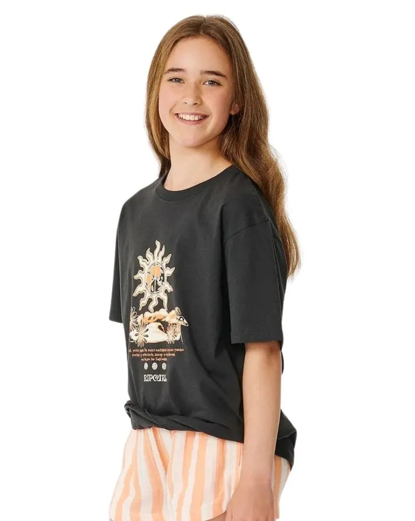 Earth Waves Art Tee - Kids