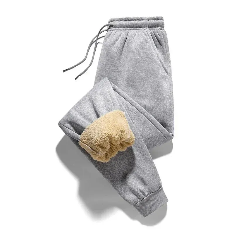 Fleece Lined Winter Joggers For Men