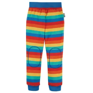 Frugi Rainbow Stripe Favourite Cuffed Leggings