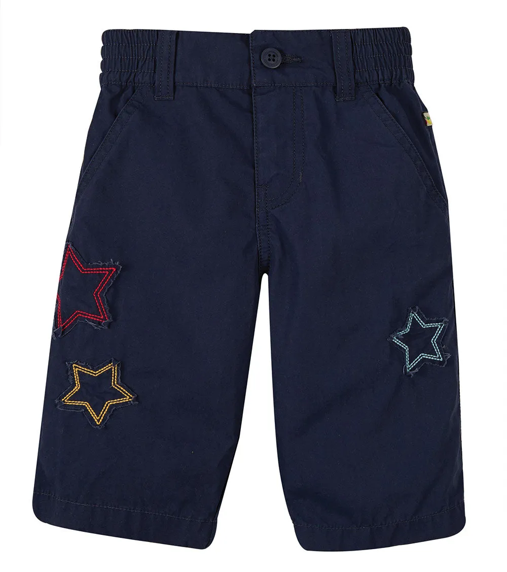 Frugi Silas Indigo/Stars Shorts