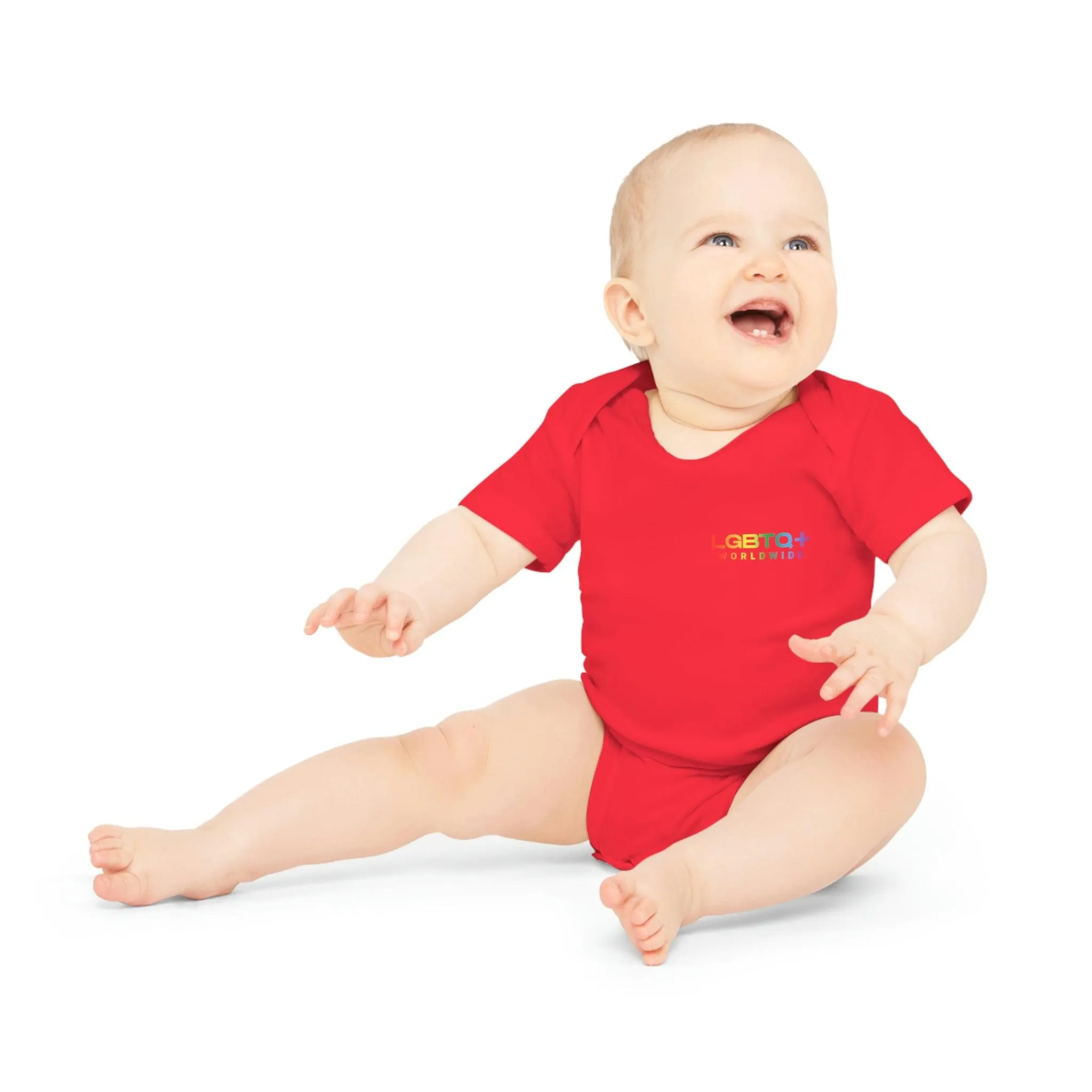 ,,FUTURE" Baby Organic Short Sleeve Bodysuit