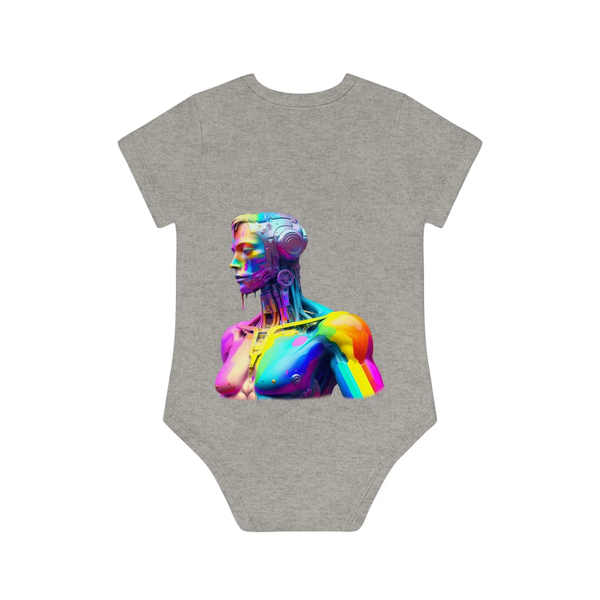 ,,FUTURE" Baby Organic Short Sleeve Bodysuit