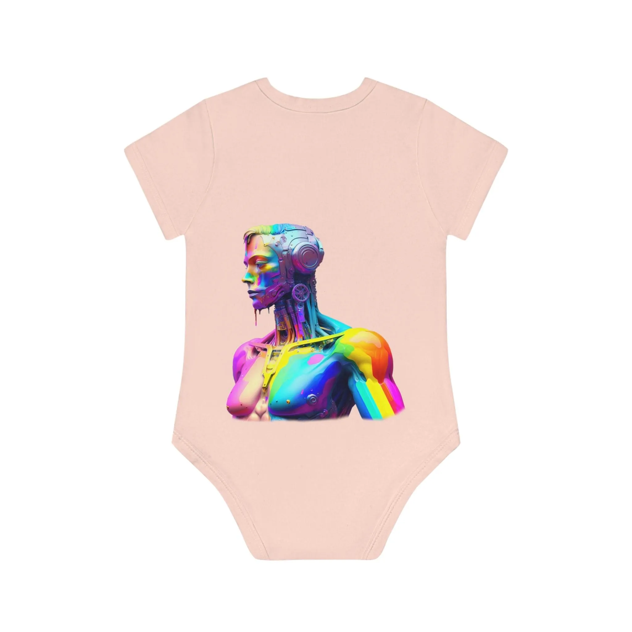 ,,FUTURE" Baby Organic Short Sleeve Bodysuit