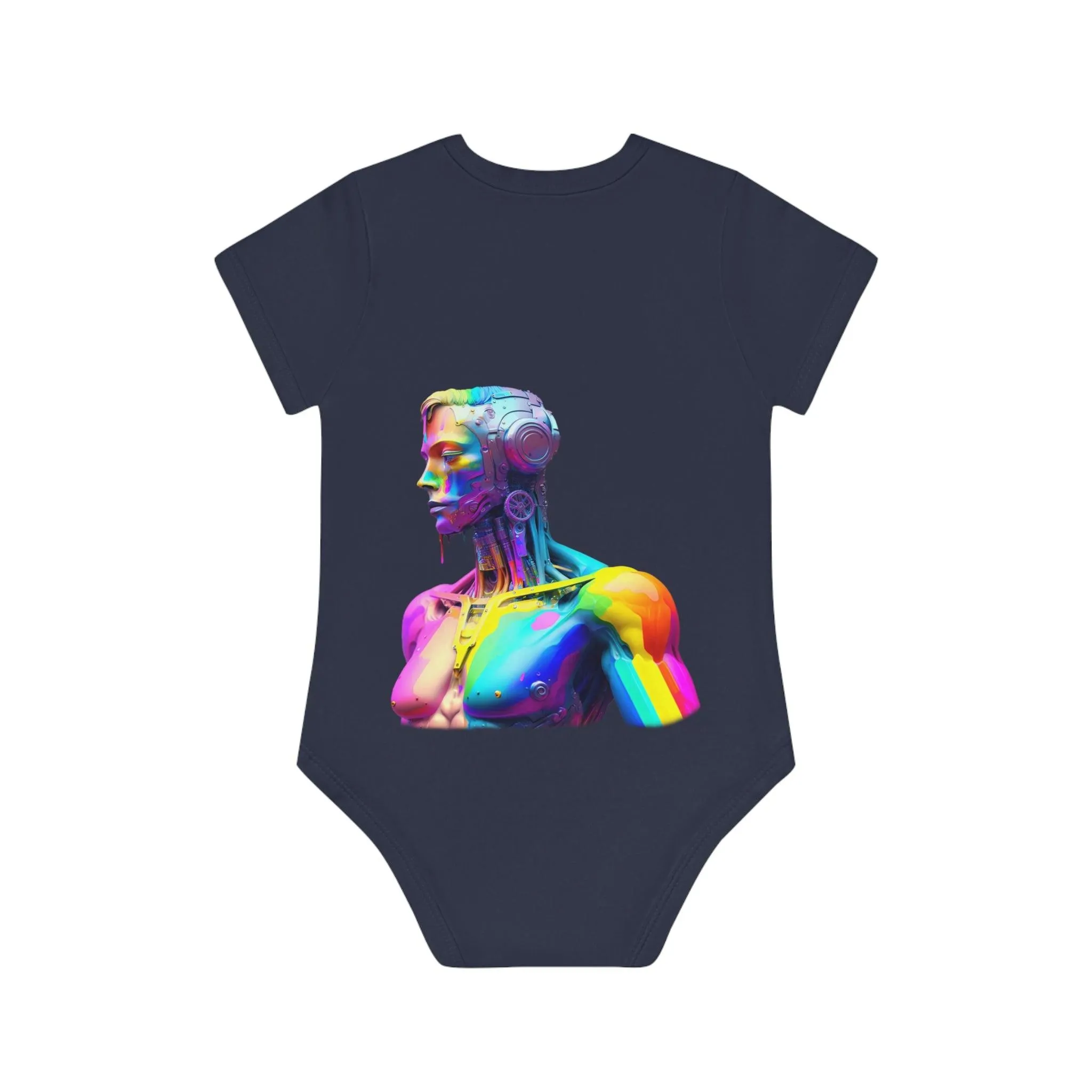 ,,FUTURE" Baby Organic Short Sleeve Bodysuit