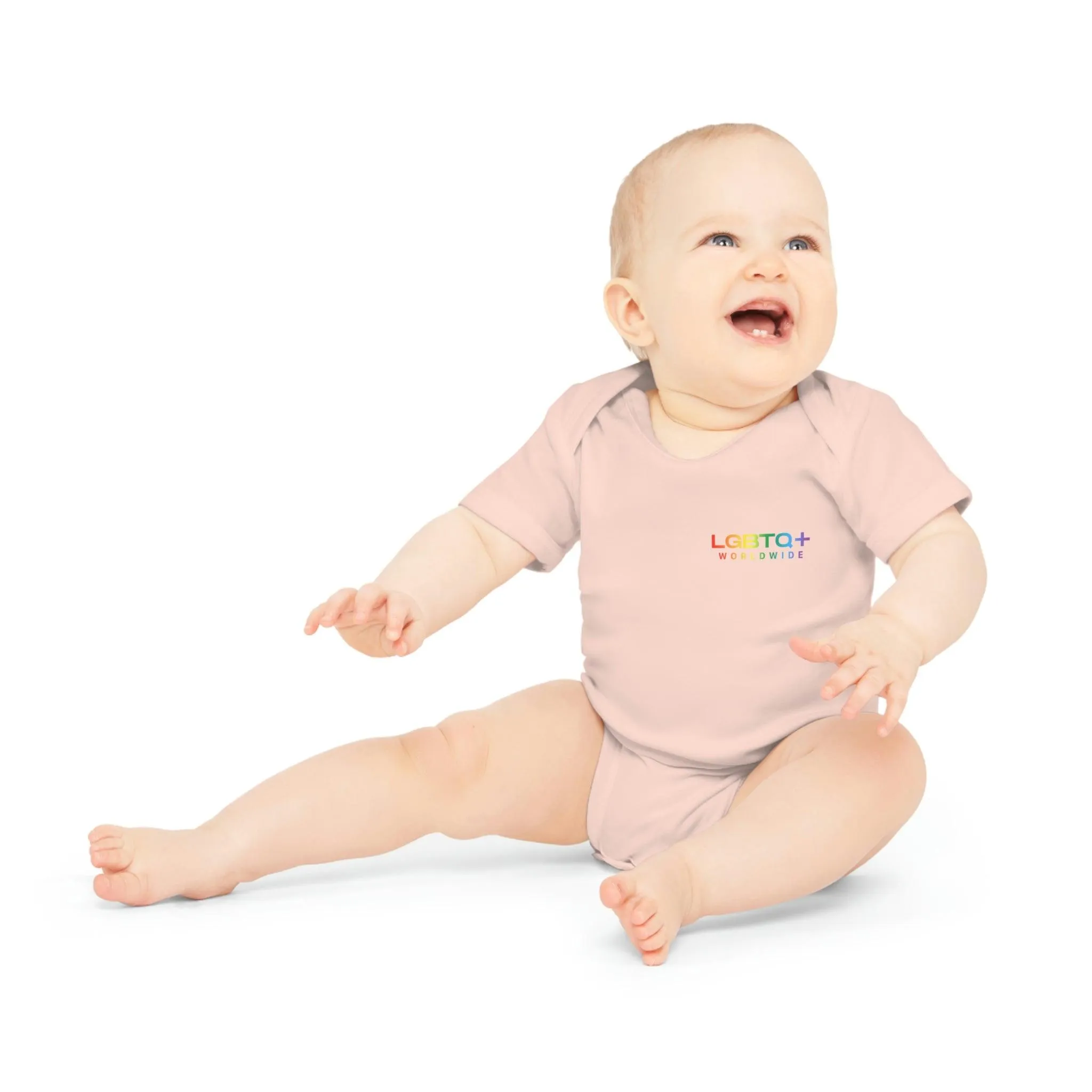 ,,FUTURE" Baby Organic Short Sleeve Bodysuit