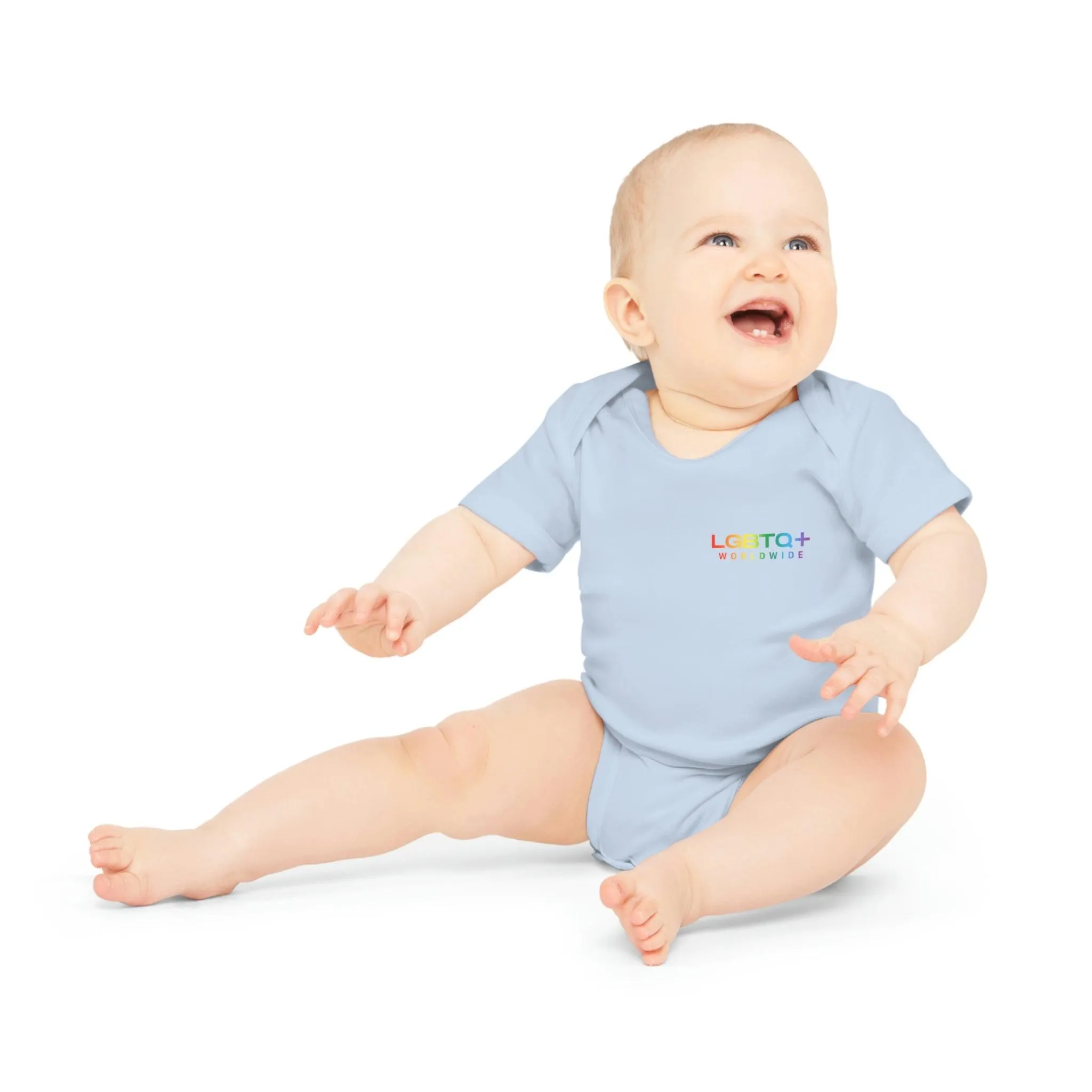 ,,FUTURE" Baby Organic Short Sleeve Bodysuit