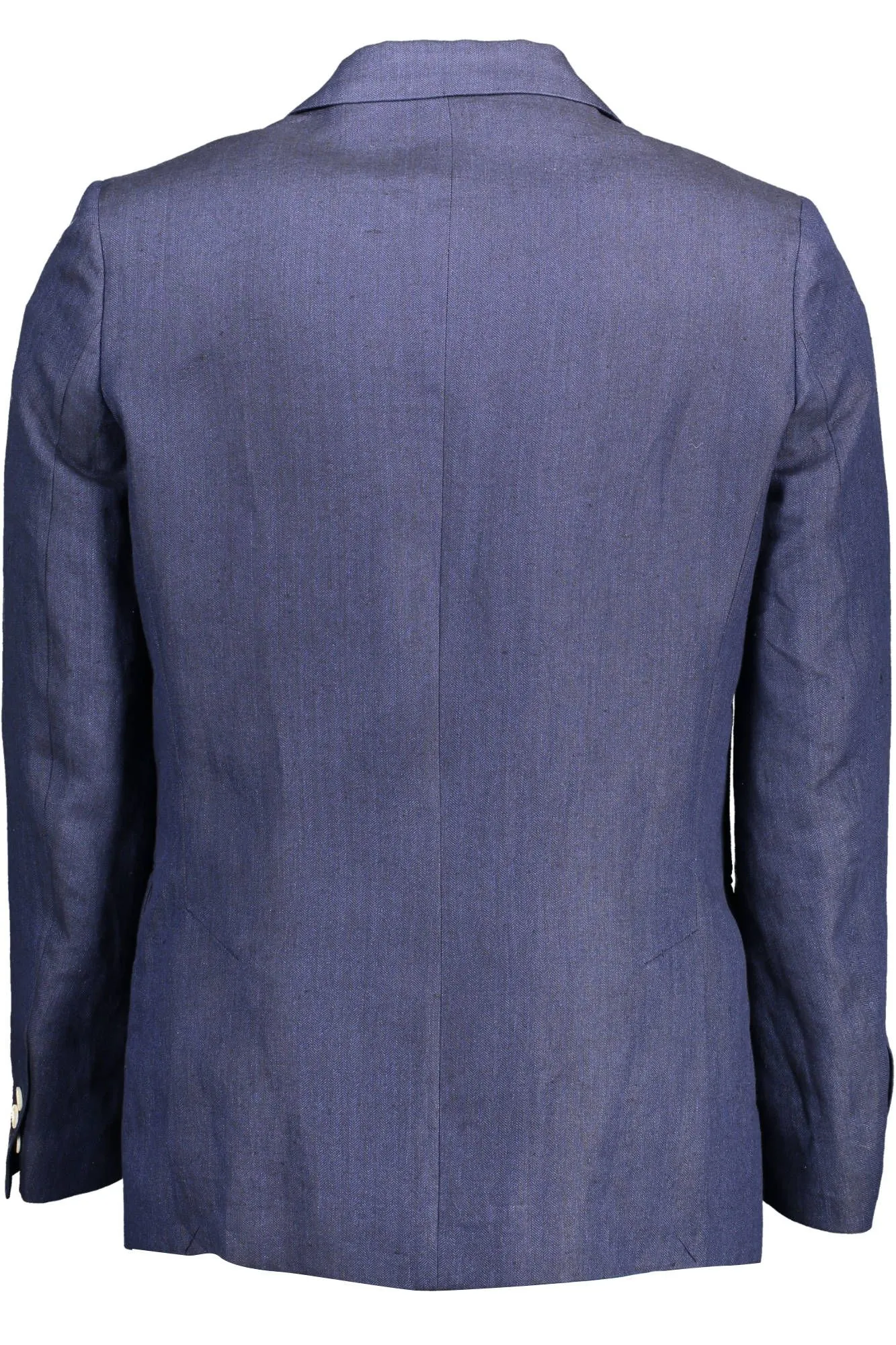 Gant Elegant Blue Linen Classic Jacket