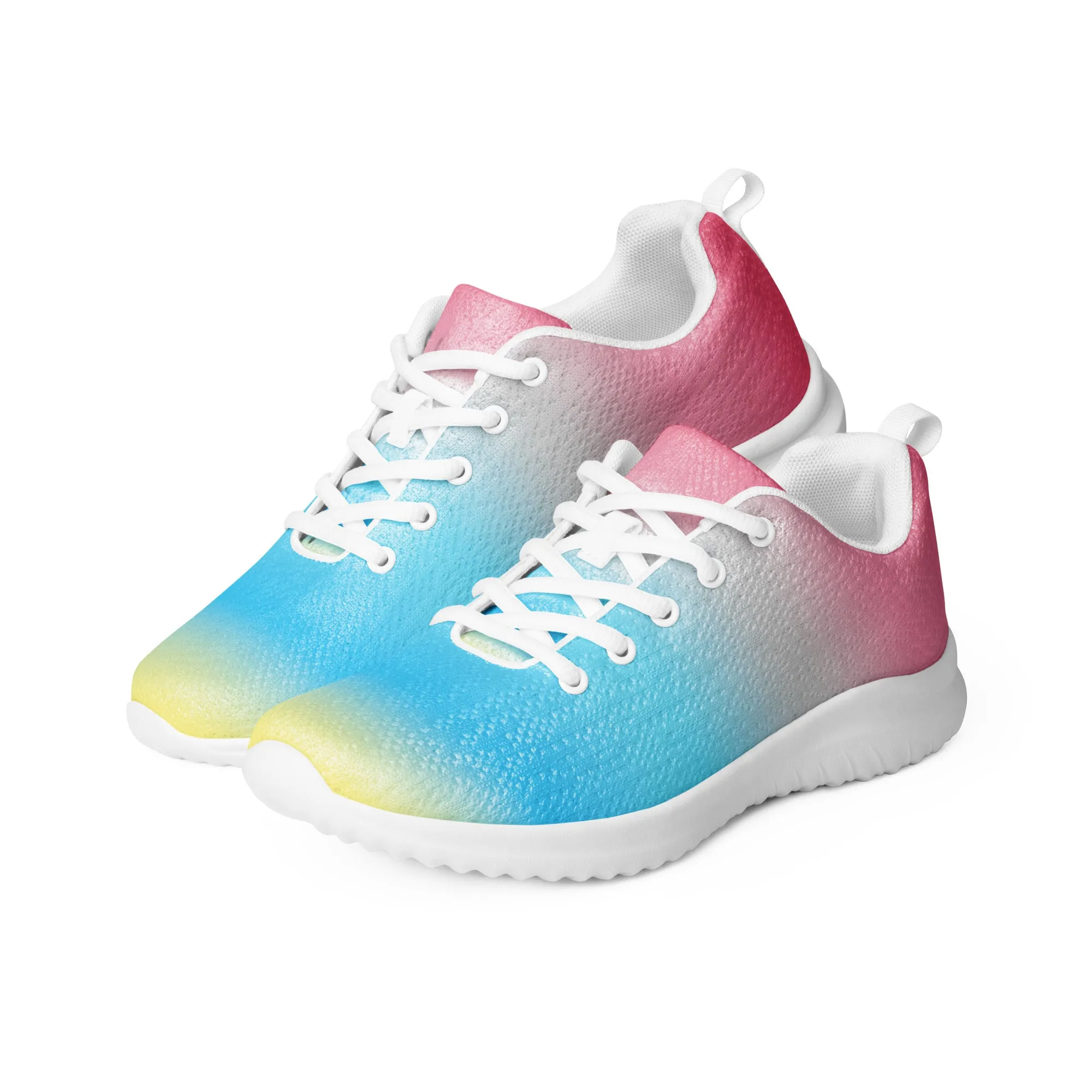 Genderflux Pride Women’s Athletic Shoes - Ombre