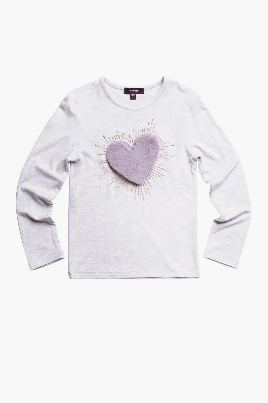 Girls Shirt Imoga Ariana - Heart Melange