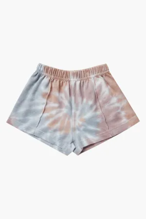 Girls Shorts Rylee and Cru Track Tie Dye