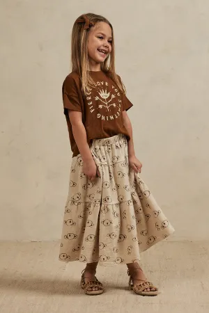 Girls Skirt Rylee   Cru Midi Koalas