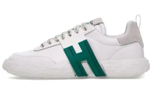 Hogan Lifestyle Women's sneakers, white/green