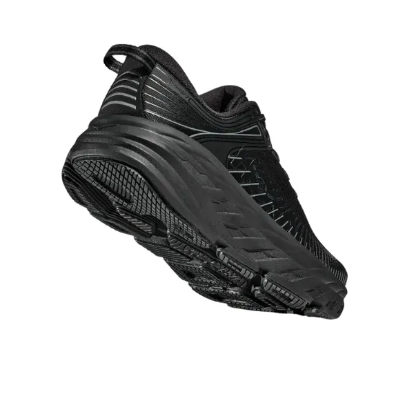 HOKA Men's Bondi 7 (Wide Width) Black/Black