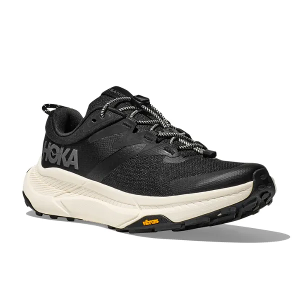 HOKA Men's Transport Wide Black/White