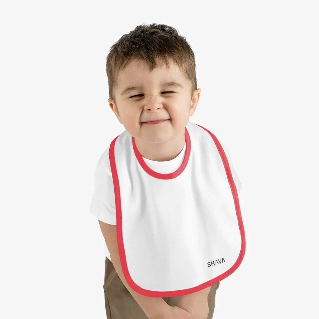 IAC KIDS Clothing Baby Contrast Trim Jersey Bib