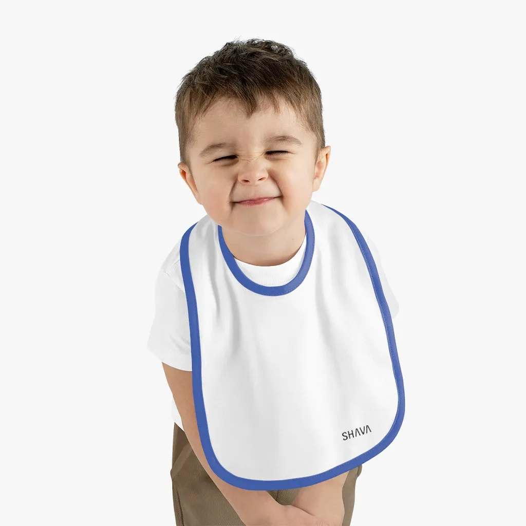 IAC KIDS Clothing Baby Contrast Trim Jersey Bib