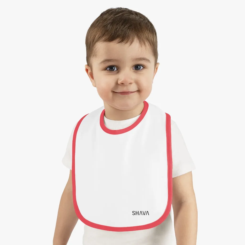 IAC KIDS Clothing Baby Contrast Trim Jersey Bib