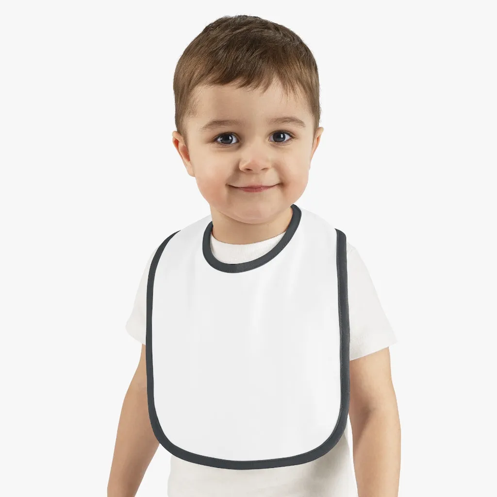 IAC KIDS Clothing Baby Contrast Trim Jersey Bib