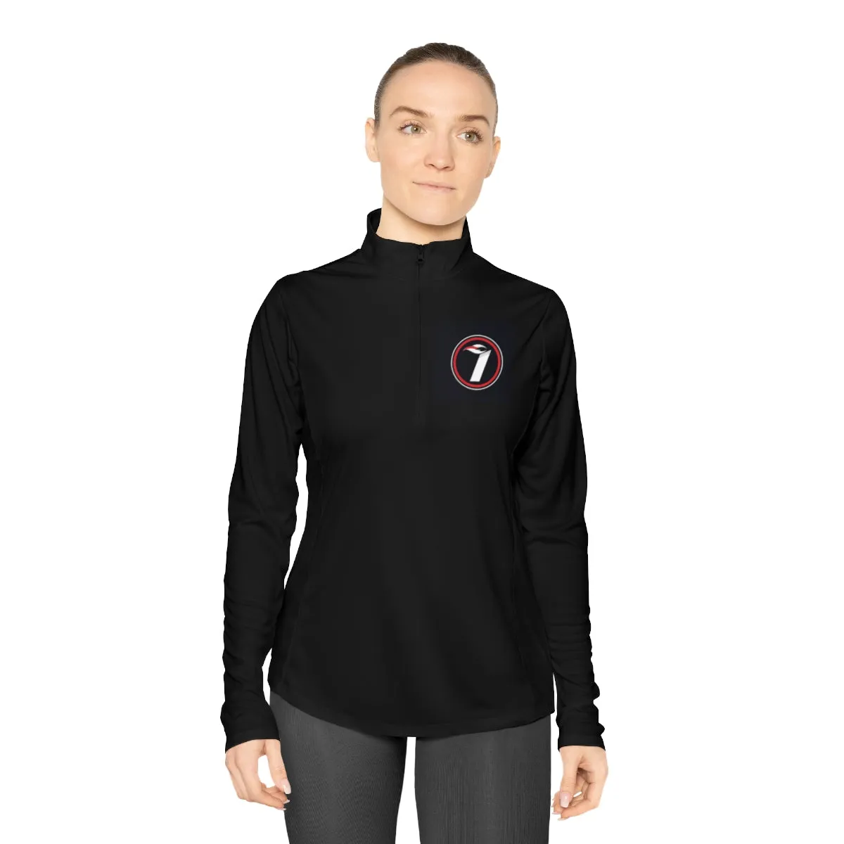 Inspire Wear logo Ladies' 1/2 Zip Performance Pullover