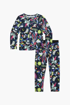 Kids Baselayer Burton Snowboards Lightweight - Moonlit Grove