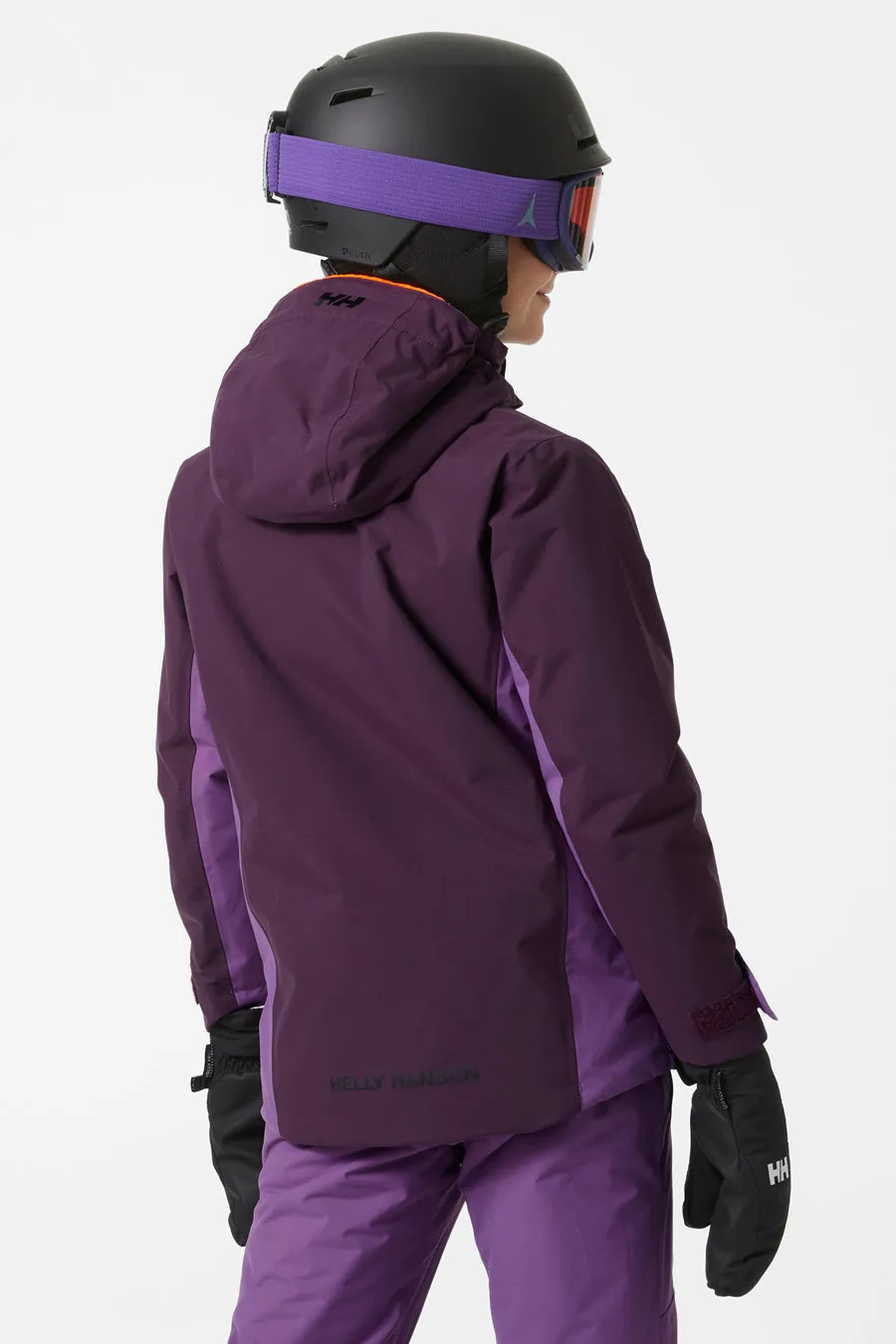 Kids Jacket Ski Helly Hansen Level Crushed Grape