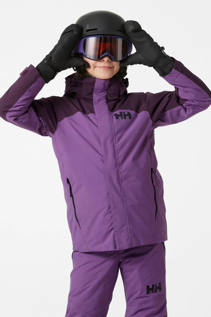 Kids Jacket Ski Helly Hansen Level Crushed Grape