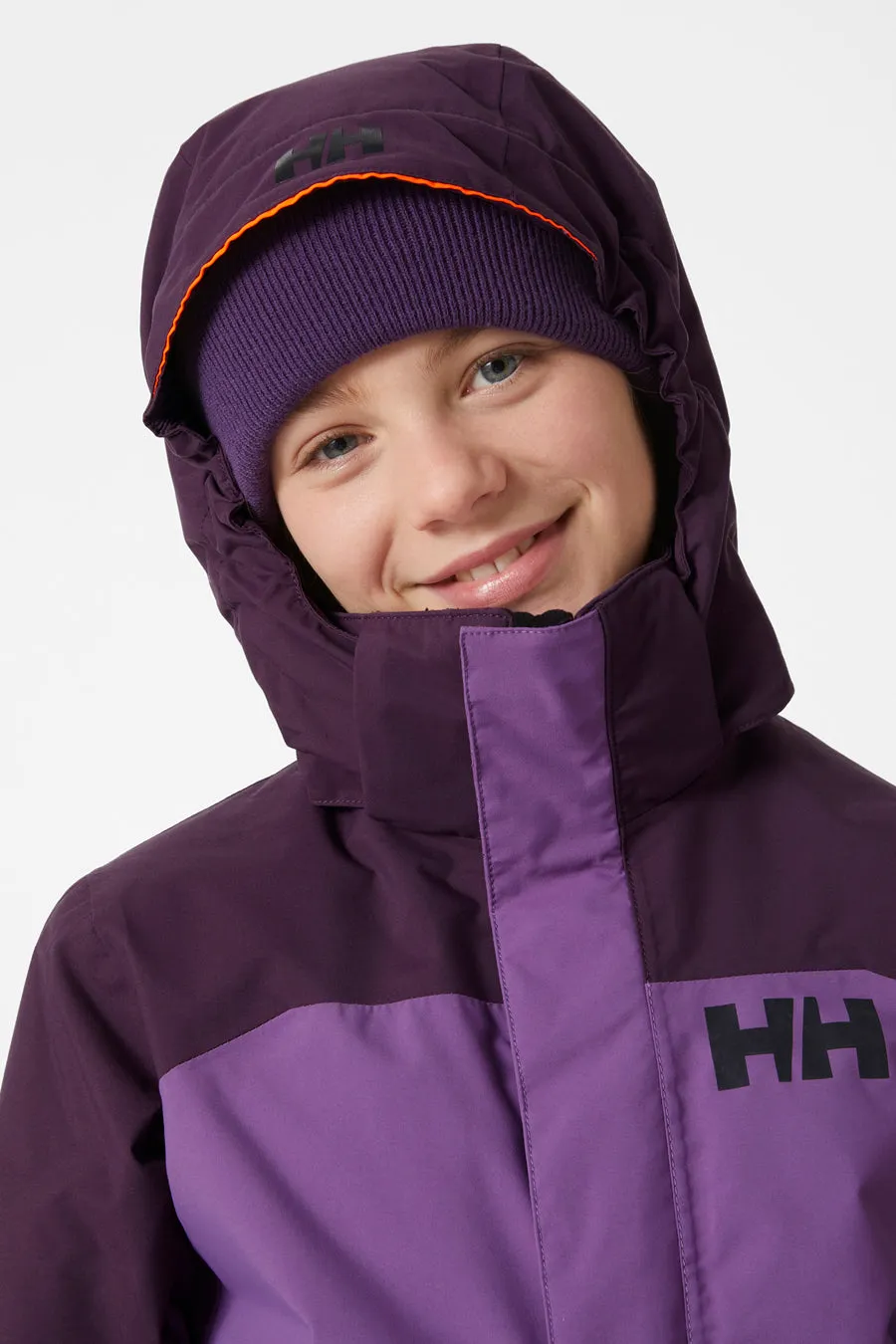 Kids Jacket Ski Helly Hansen Level Crushed Grape