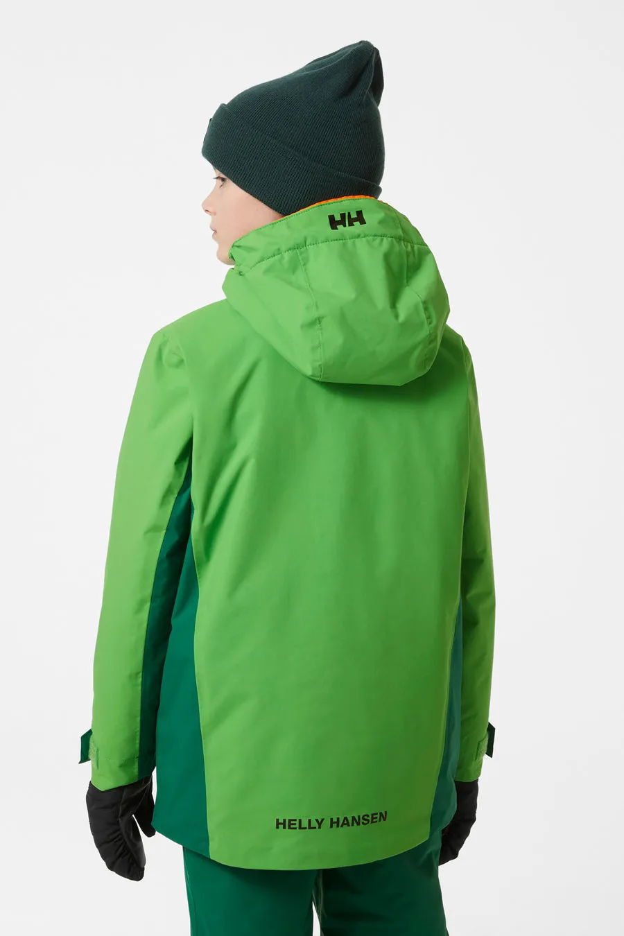 Kids Jacket Ski Helly Hansen Level Malachite (Size 14 left)